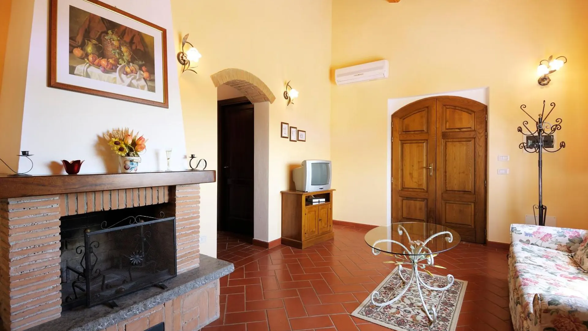 Çiftlik konaklama Le Capannacce Villa Cinigiano