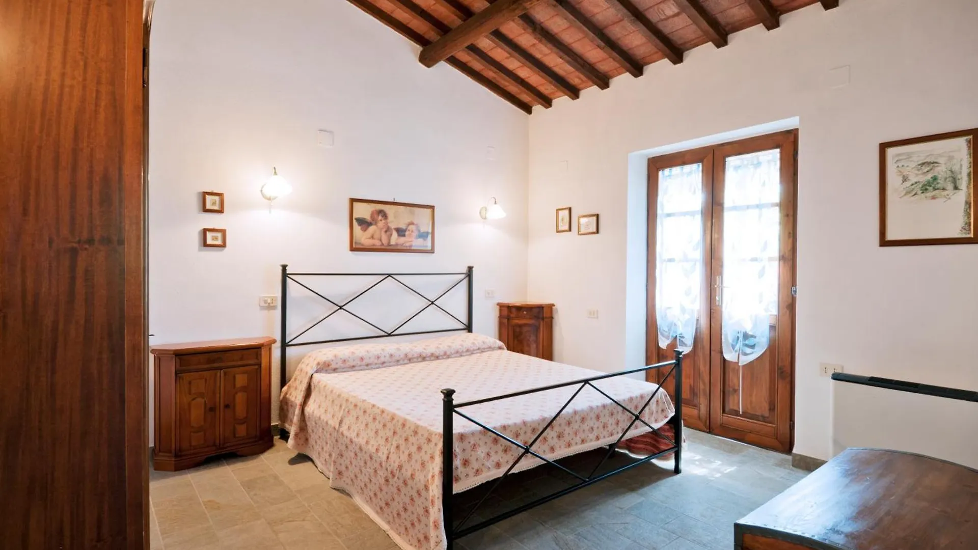 Çiftlik konaklama Le Capannacce Villa Cinigiano